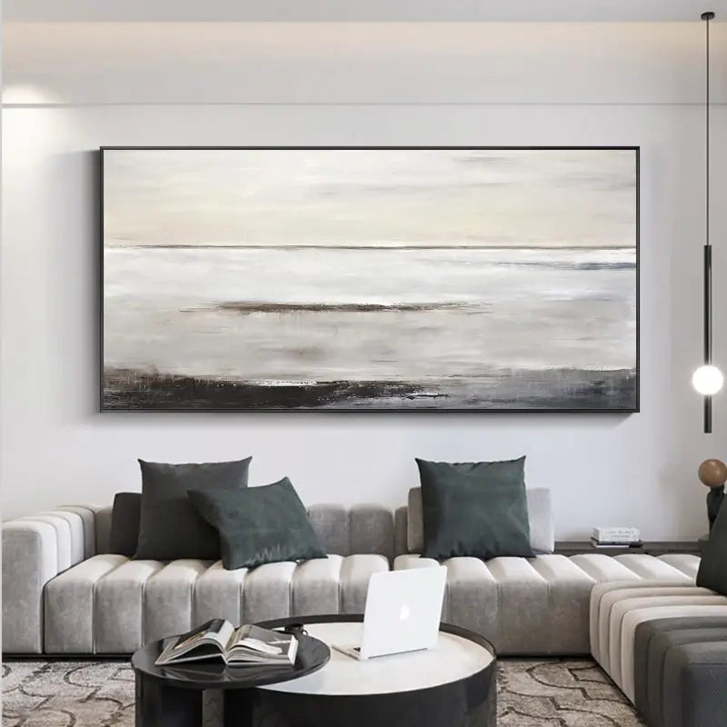 Abstract Painting #AB 018 - Modern Wall Art Decor for Living Room, Bedroom & Office | Large Canvas Artwork | Unique Handmade Home Decor