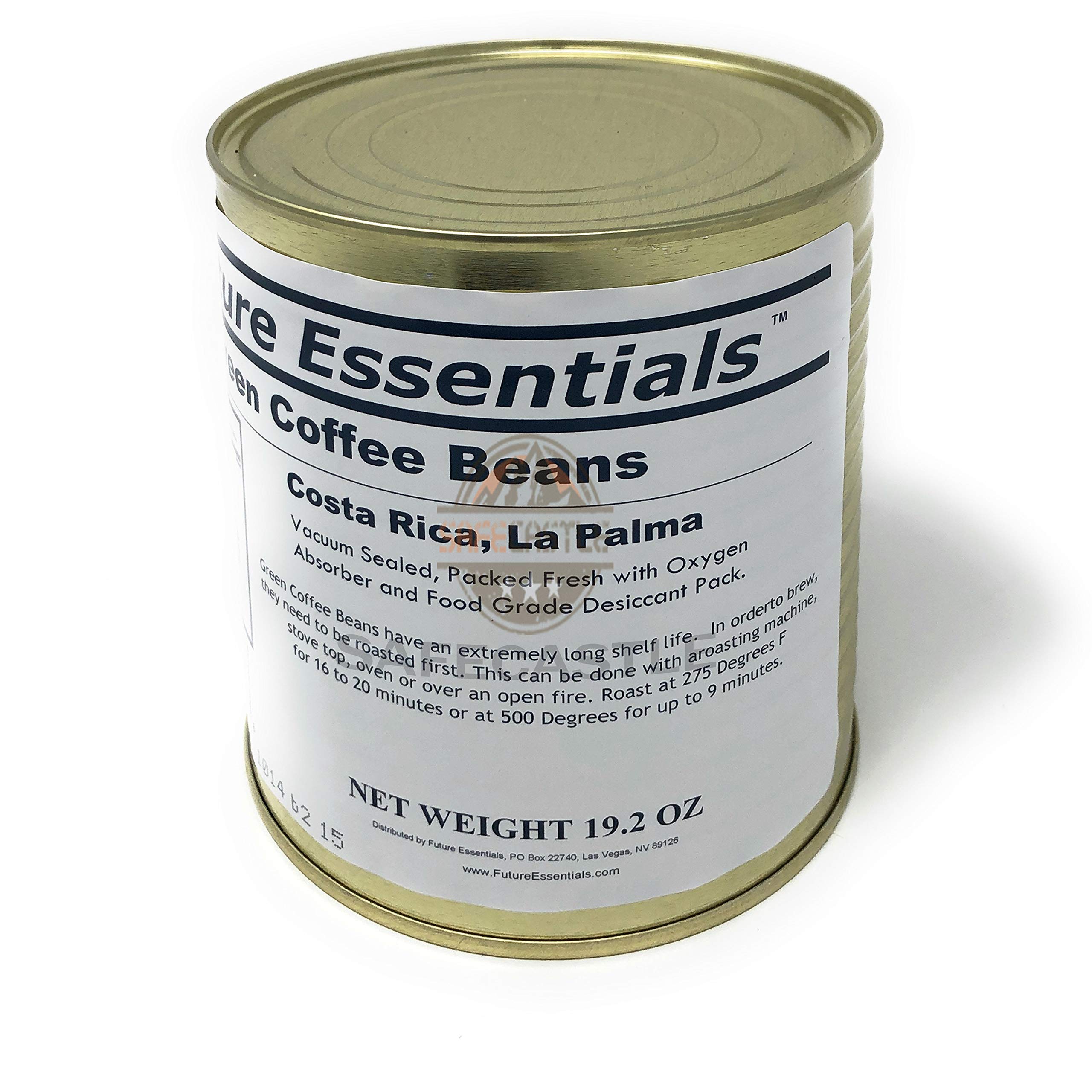 Premium Costa Rican La Palma Green Coffee Beans - Non-Roasted, 12 Cans (19.2oz Each) | Silky Body & Fresh Taste | Perfect for Home Brewing, Cold Brew & Gifts