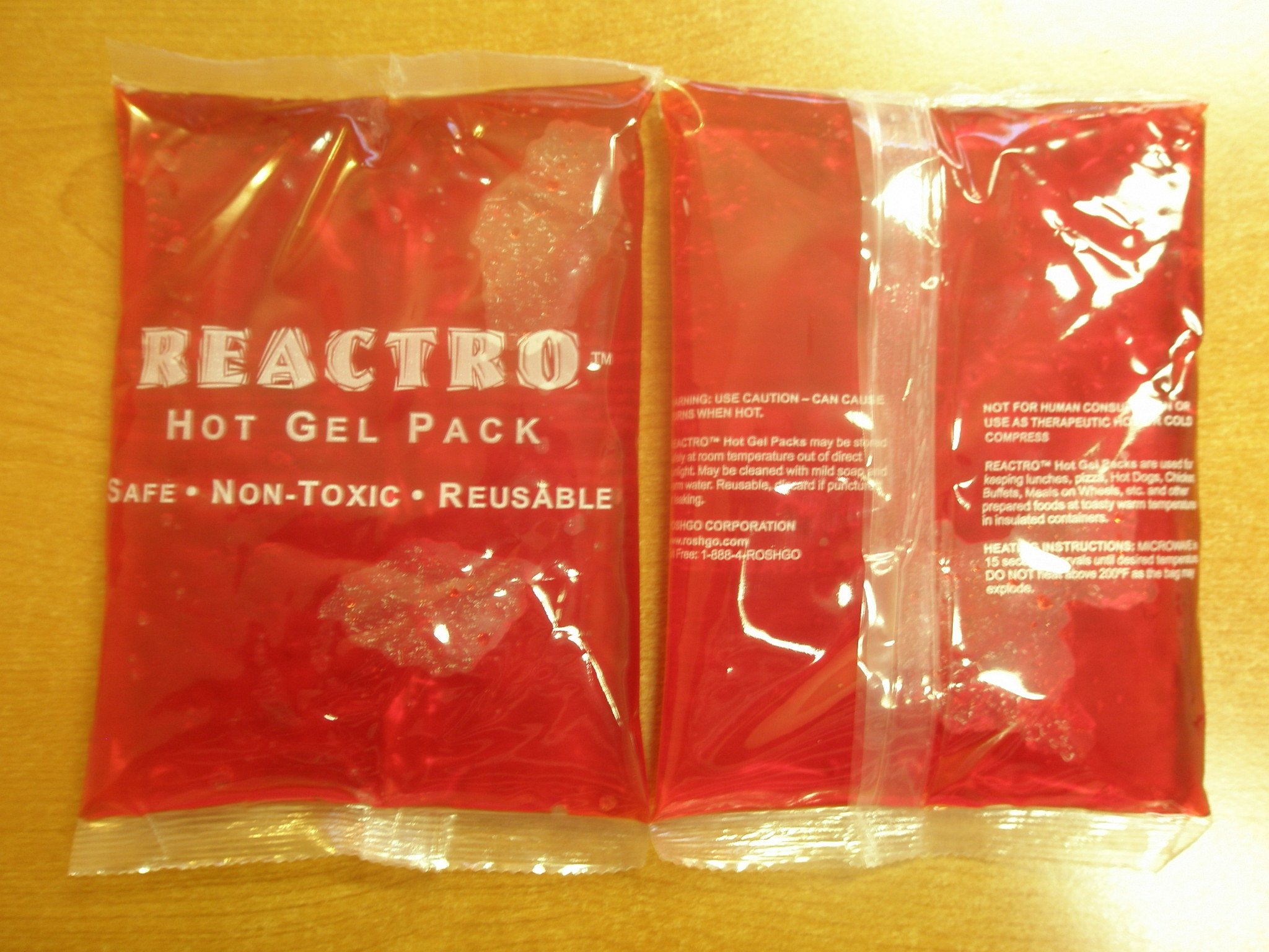Reusable Hot Gel Packs for Pain Relief - 6