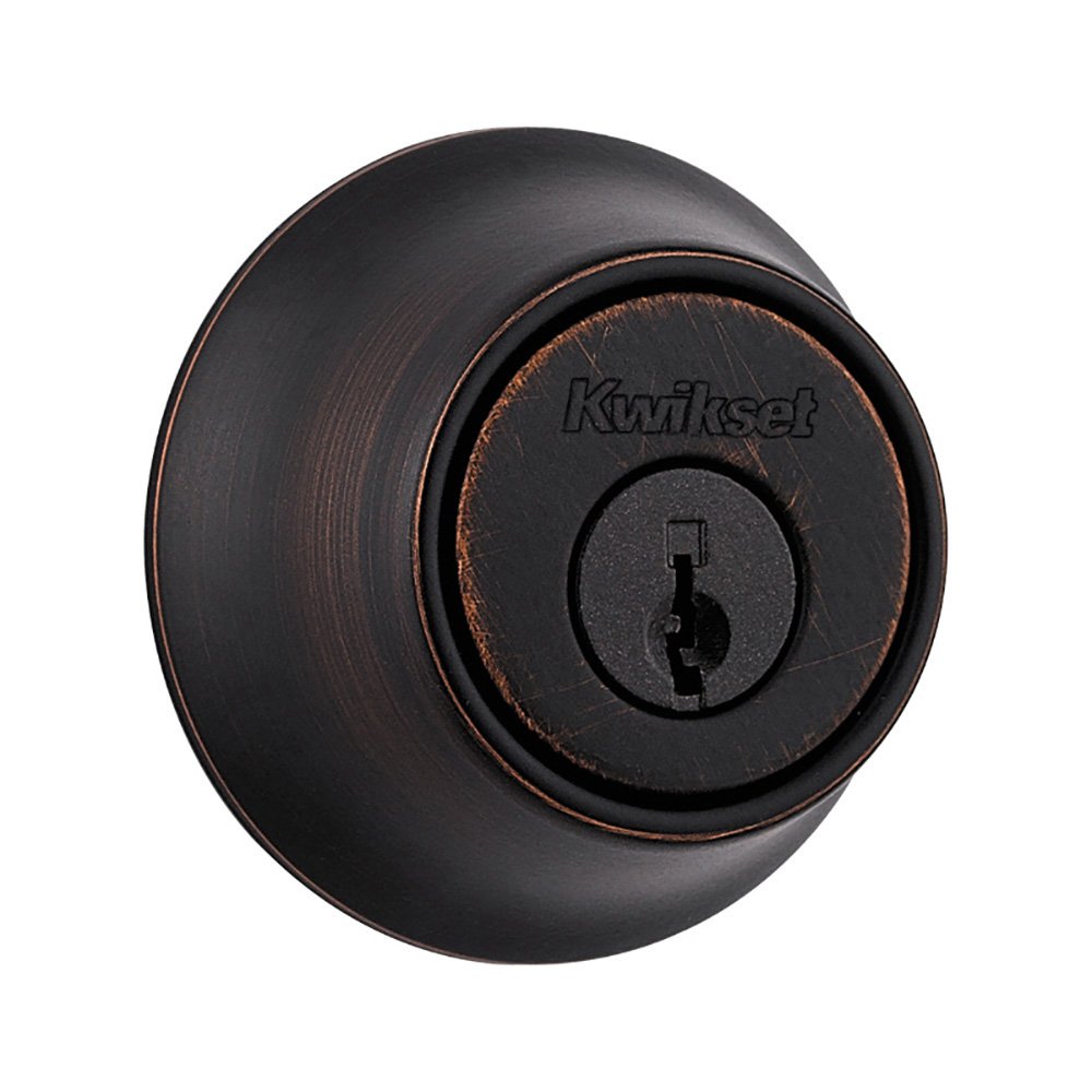 665 Heavy Duty Deadbolt Lock - Keyed Entry Both Sides - High Security Pin & Tumbler Mechanism - Perfect for Home, Office & Apartment Security Doors