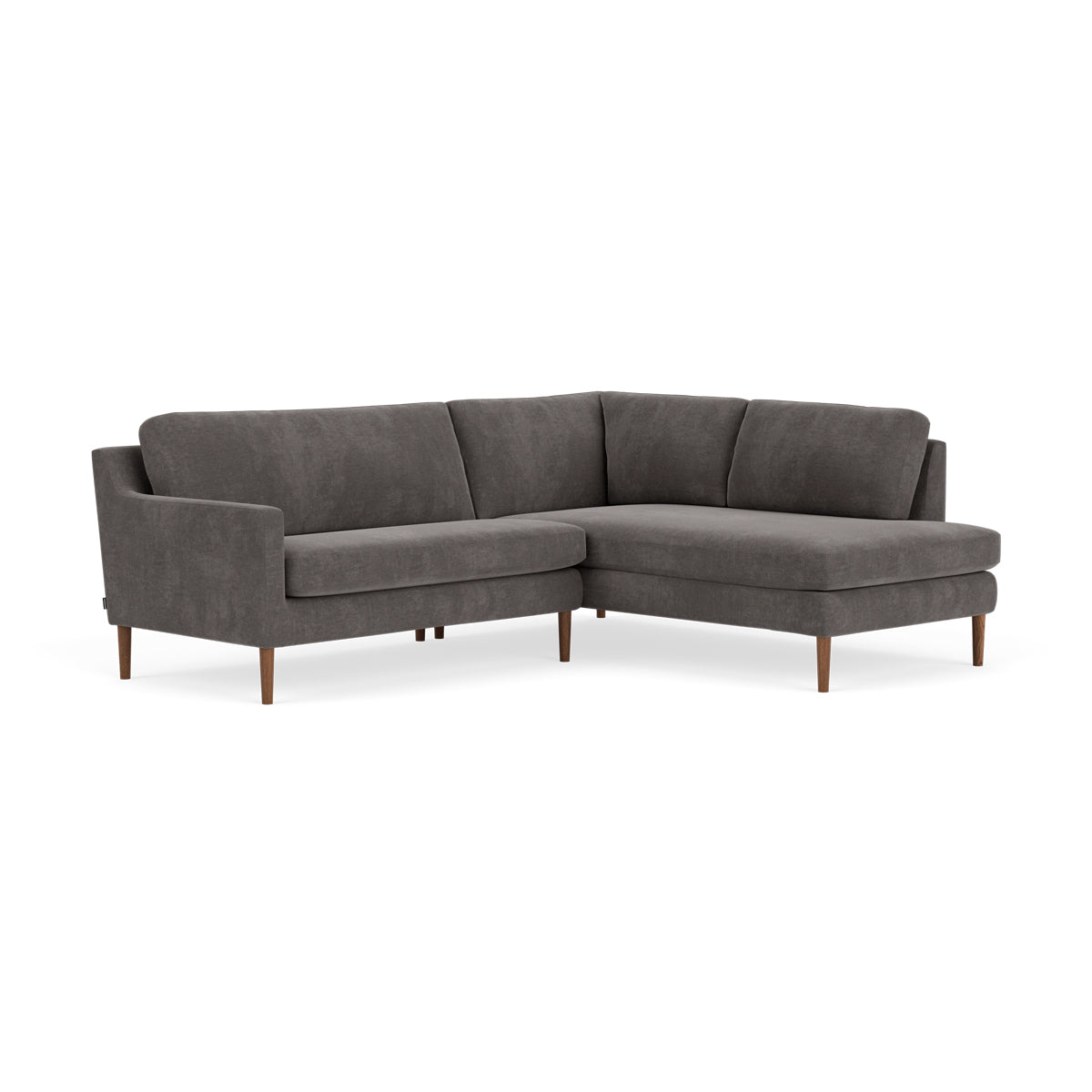 Astha Fabric Right Corner Sofa - Modern L-Shaped Sectional Couch for Living Room, Home Theater & Small Spaces | Comfortable & Stylish Lounge Furniture