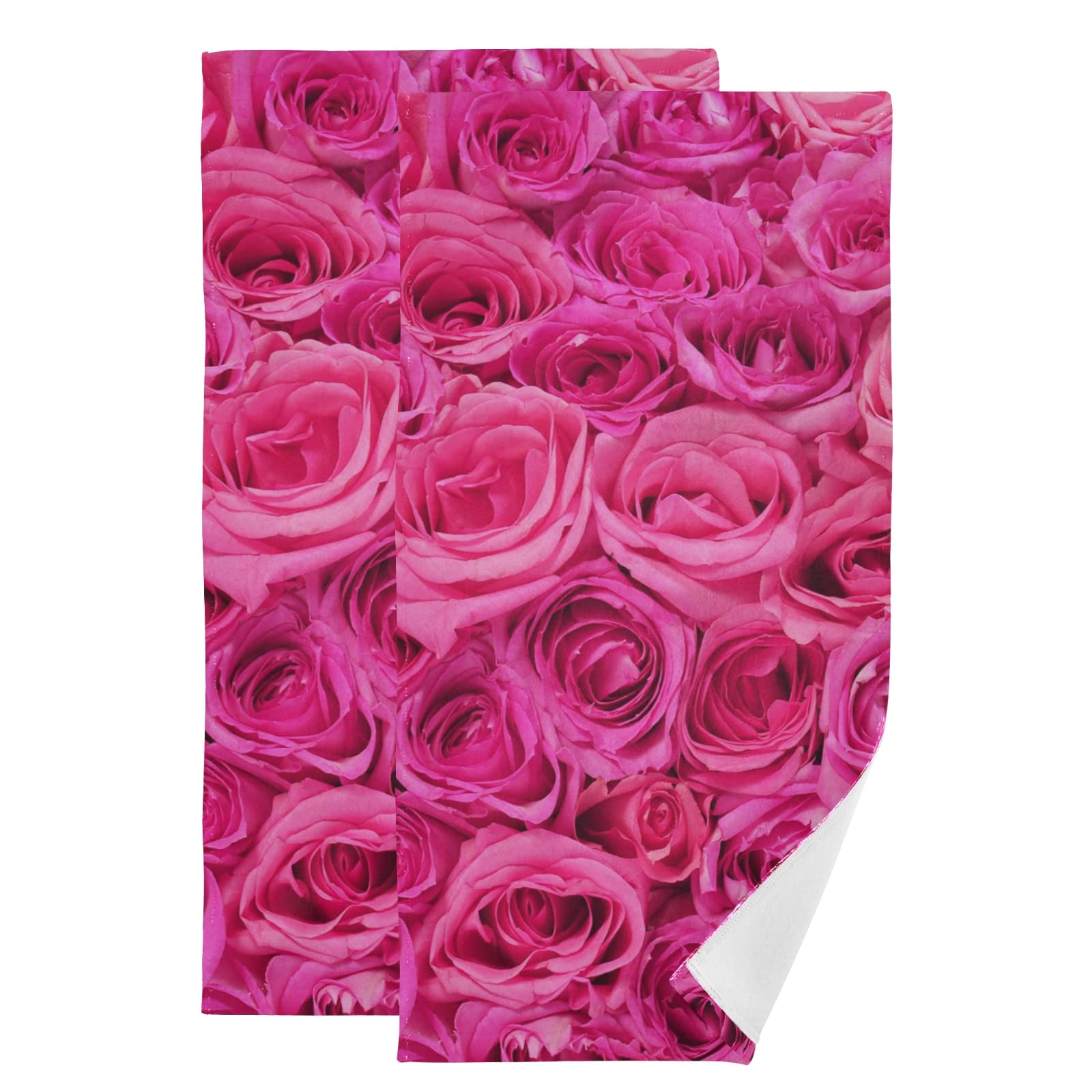Soft Bath Hand Towels Set of 2 - 28