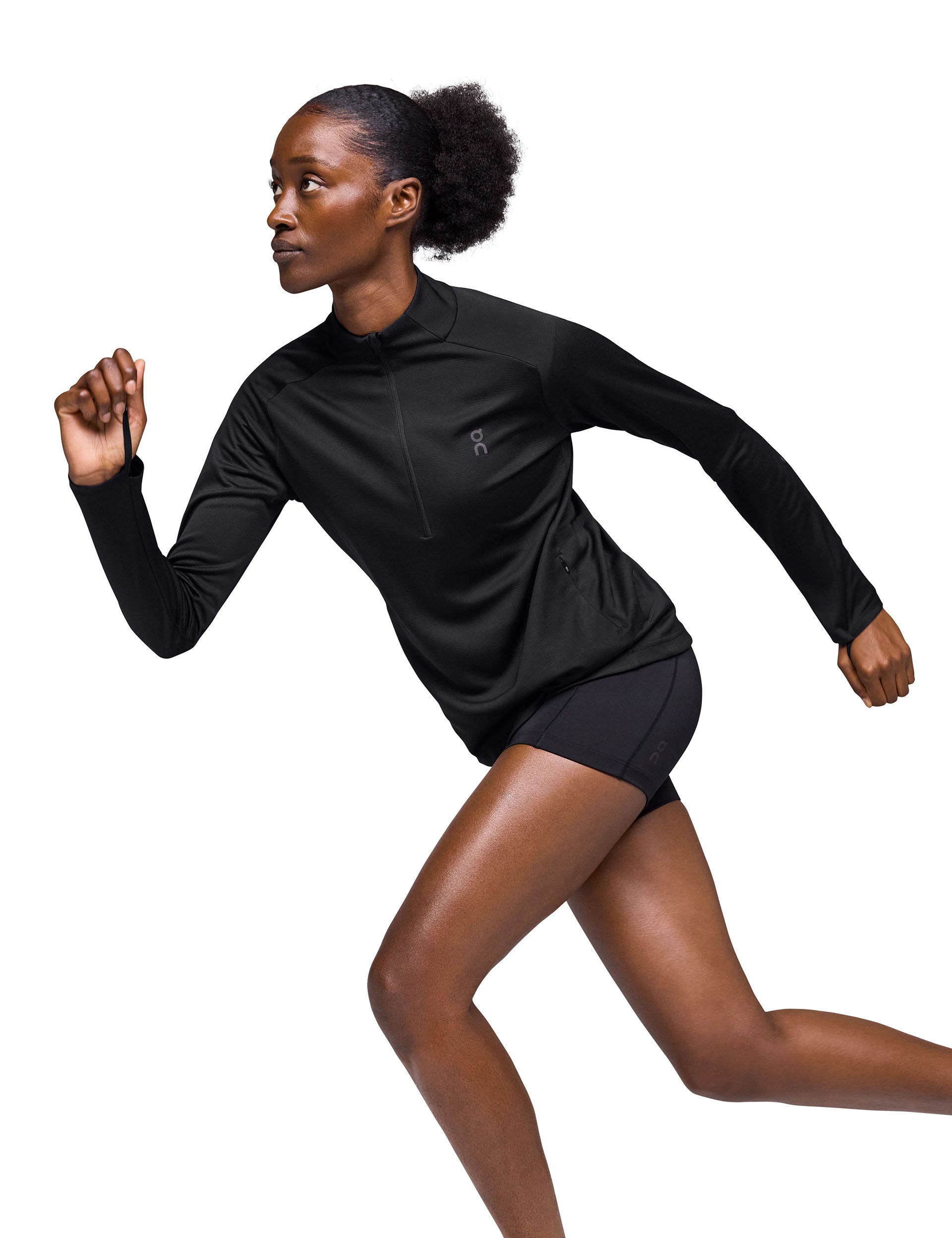 Climate Shirt for Men & Women - Breathable Black Performance Tee for Outdoor Activities, Travel & Work
