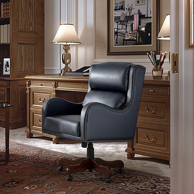 Premium Otto Executive Task Chair - Adjustable Seat Height & Tilt Mechanism - Ergonomic Office Chair for Home & Business Workspaces