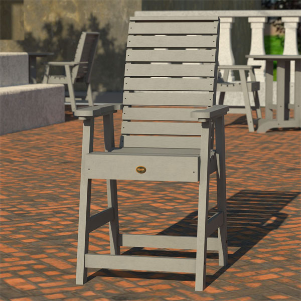 Premium Glennville Counter Height Dining Arm Chair - Modern Kitchen Bar Stool with Padded Seat & Backrest - Perfect for Breakfast Nook, Kitchen Island & Small Space Dining