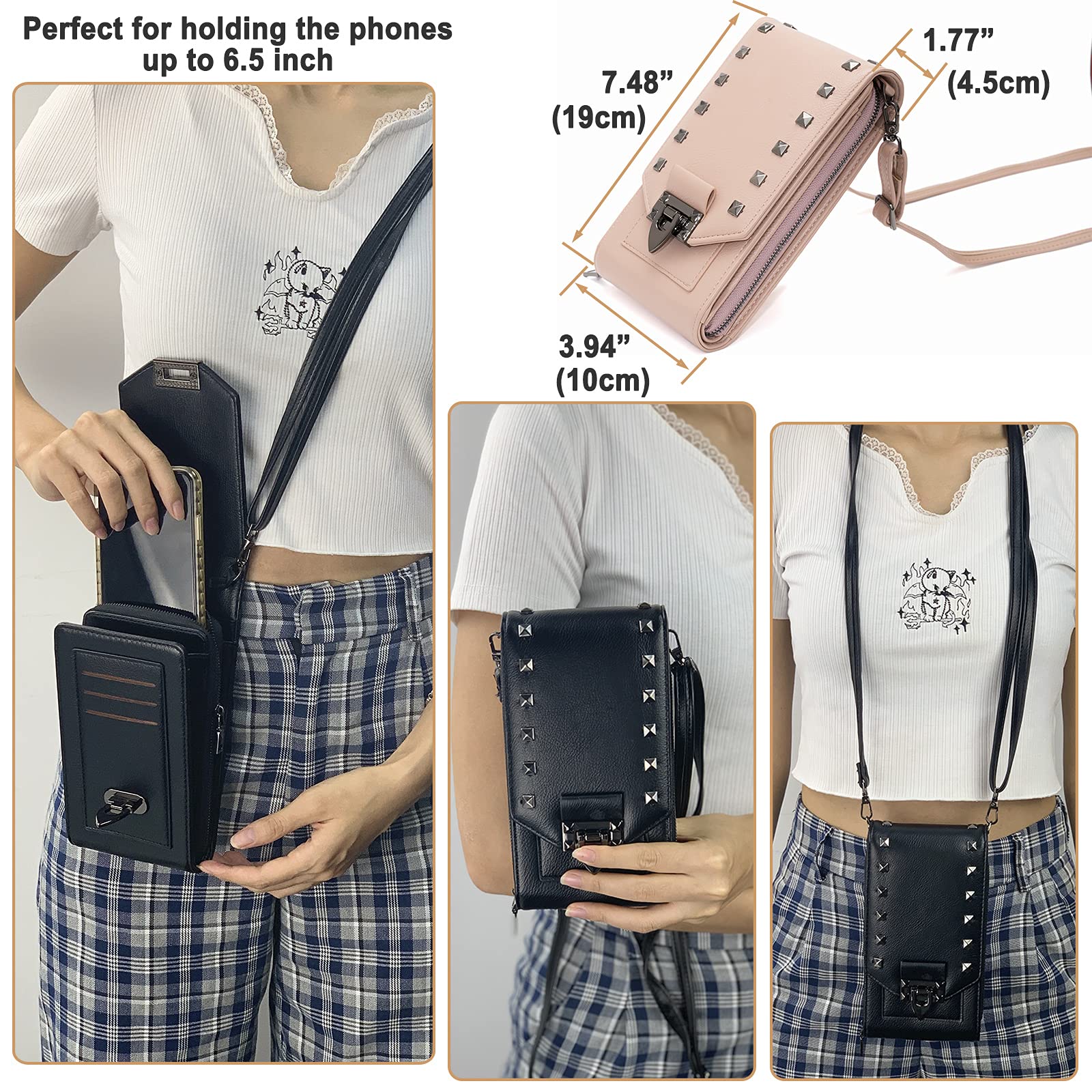 Trendy Vegan Crossbody Bags for Women - Summer Travel & Shopping