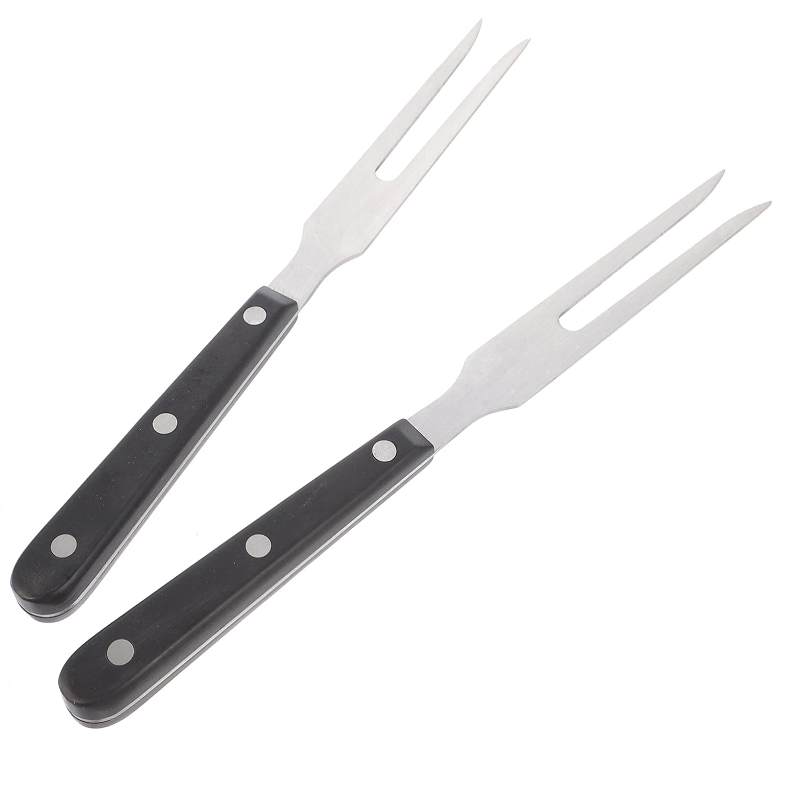 2-Pack Stainless Steel Marshmallow Forks - Durable Camping & Picnic Cooking Utensils for Smores, Chicken, Turkey, Steak - Perfect for Outdoor BBQ, Backyard Parties & Kitchen Use