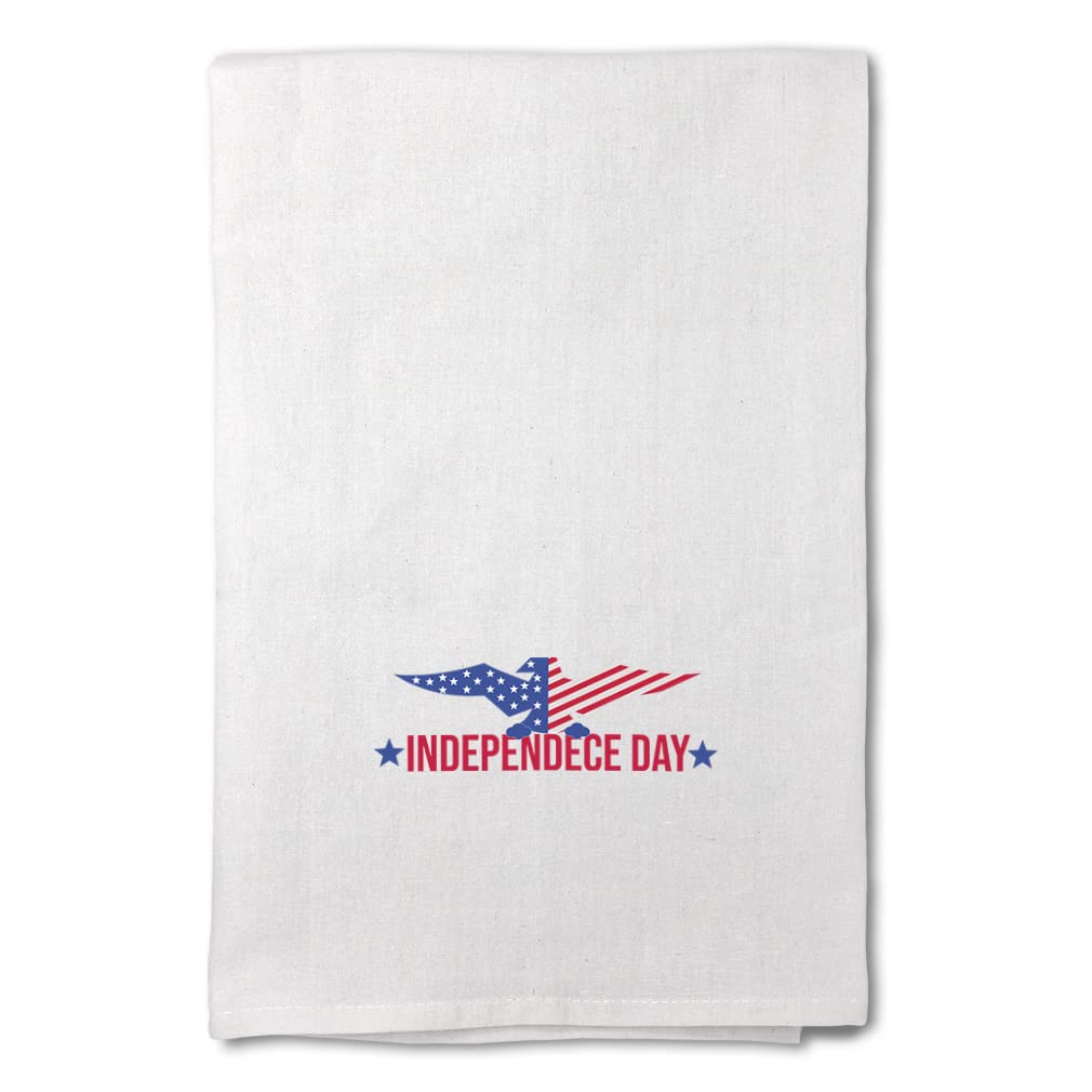American Flag Printed Kitchen Towels - Patriotic 4th of July Dish Towels, Mothers Day Decor & Independence Day Cleaning Supplies | Perfect for Kitchen, BBQ Parties & Holiday Decorations