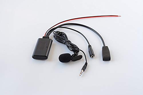 BMW E46 10Pin Bluetooth Car Adapter - Hands-Free Phone Calls, Music Streaming & Microphone Support | Compatible with Business CD & Audio Systems | Perfect for Commuting, Road Trips & In-Car Entertainment