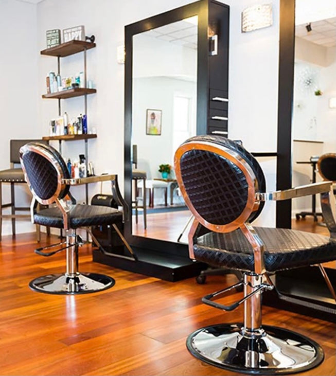 Victoria Salon Chair - Professional Hydraulic Barber & Beauty Salon Chair for Hairdressing, Styling, and Makeup - Perfect for Salons, Spas, and Home Use