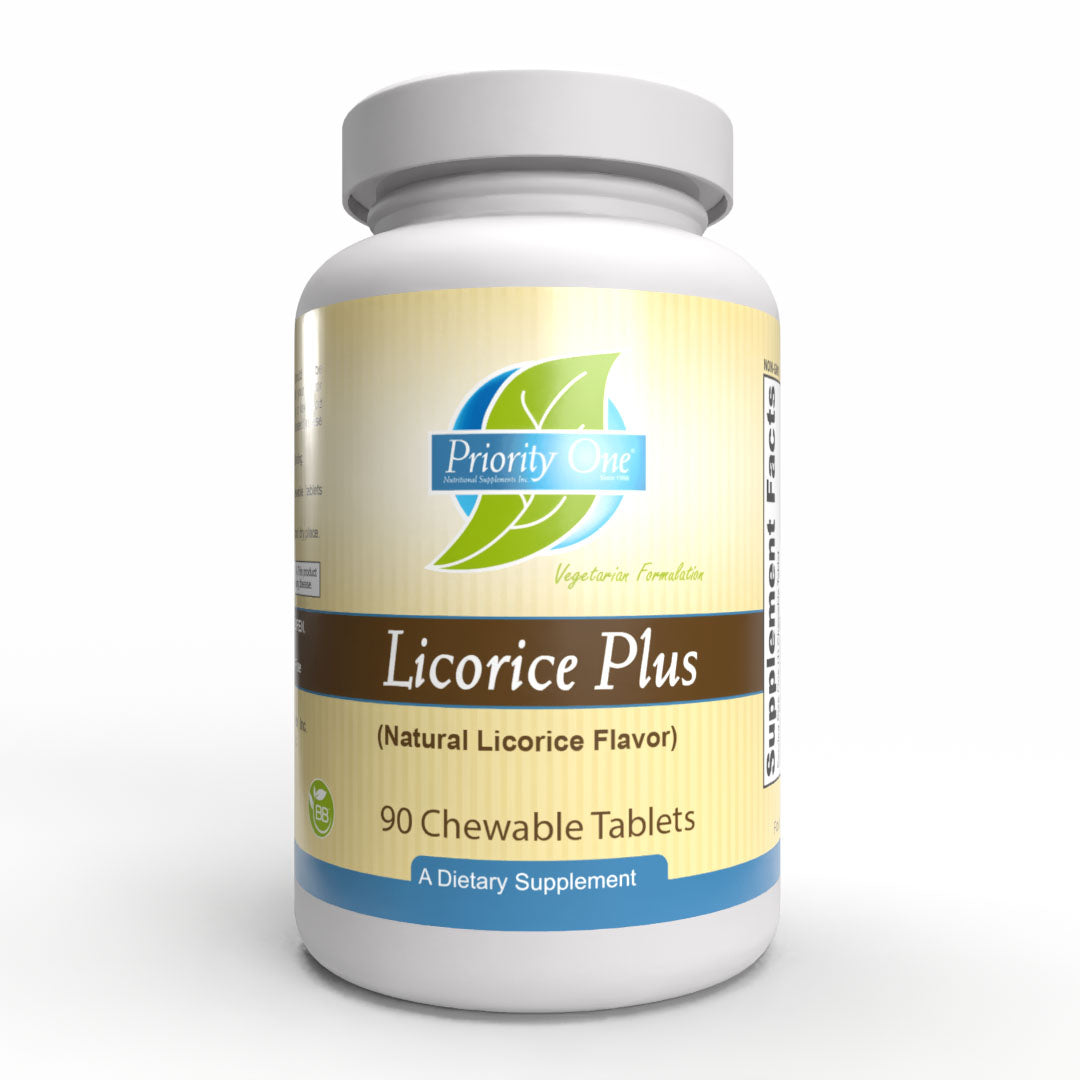 Licorice Root Chewable Tablets (90 Count) - Natural Digestive Support for Occasional Acid Relief - Perfect for After Meals & Travel