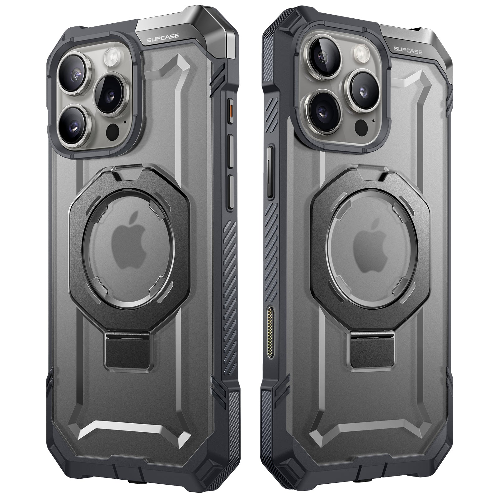 iPhone 16 Pro Case with MagSafe - 6.3 Inch Shockproof Protective Cover, UB Grip & Camera Control Button - Sleek Gray for Everyday Protection | Perfect for Work, Travel & Outdoor Activities