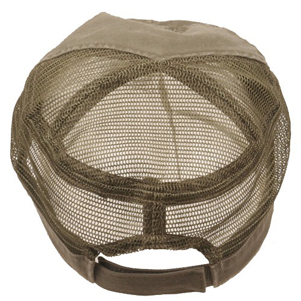 Premium Enzyme Mesh Army Cap - Breathable & Durable Military Hat for Outdoor Activities, Hiking & Camping - e4Hats.com