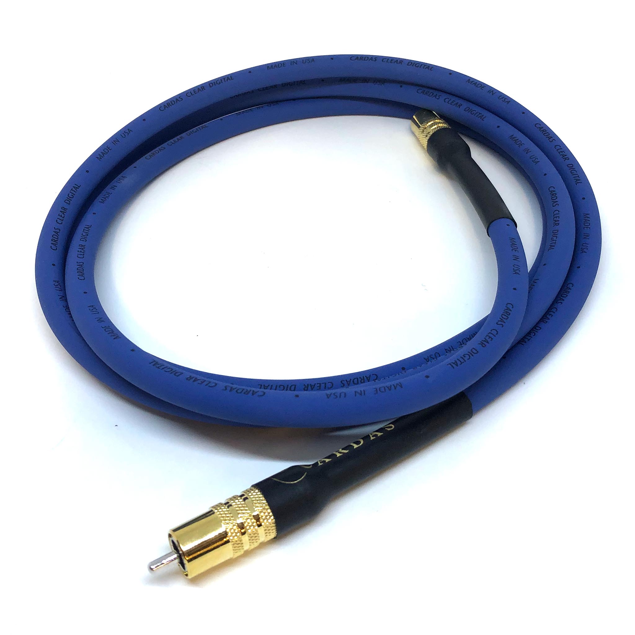 Cardas Clear SPDIF Coaxial Digital Audio Cable - High-Quality Interconnect for Home Theater & Hi-Fi Systems - Perfect for Blu-ray Players, DACs & AV Receivers