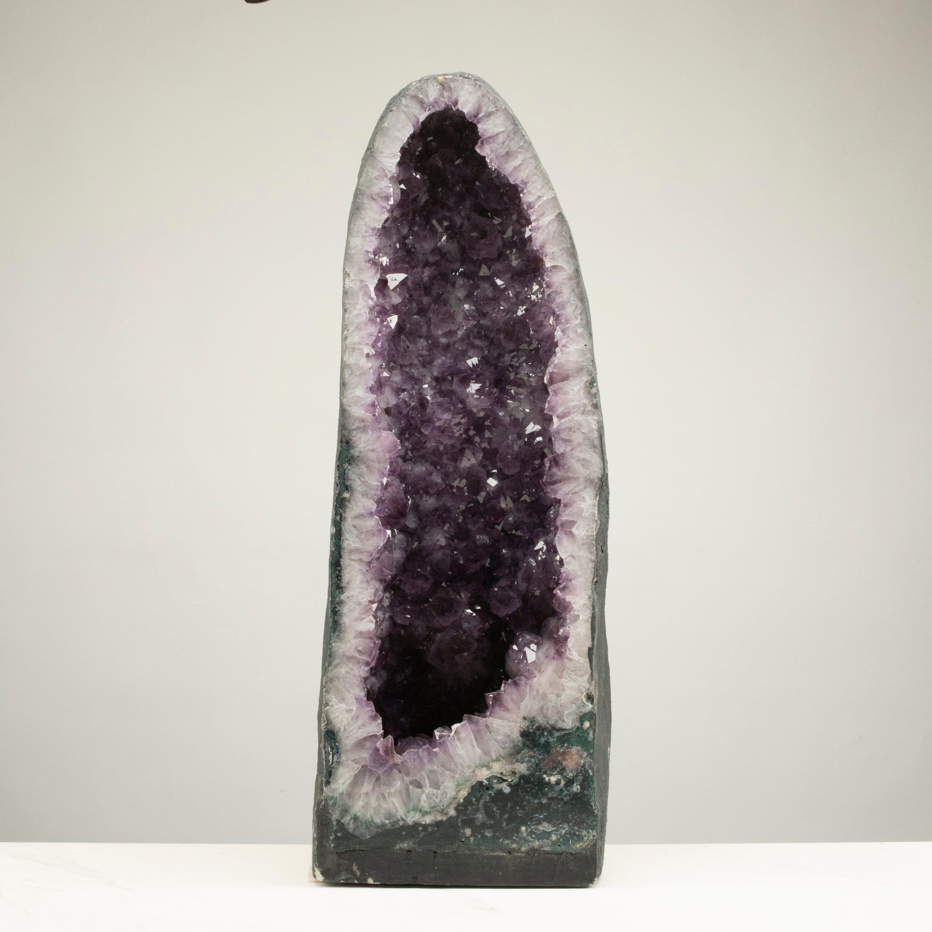 Natural Amethyst Geode Cathedral from Brazil - 28 to 104 lbs | Large Healing Crystal for Home Decor, Meditation & Feng Shui