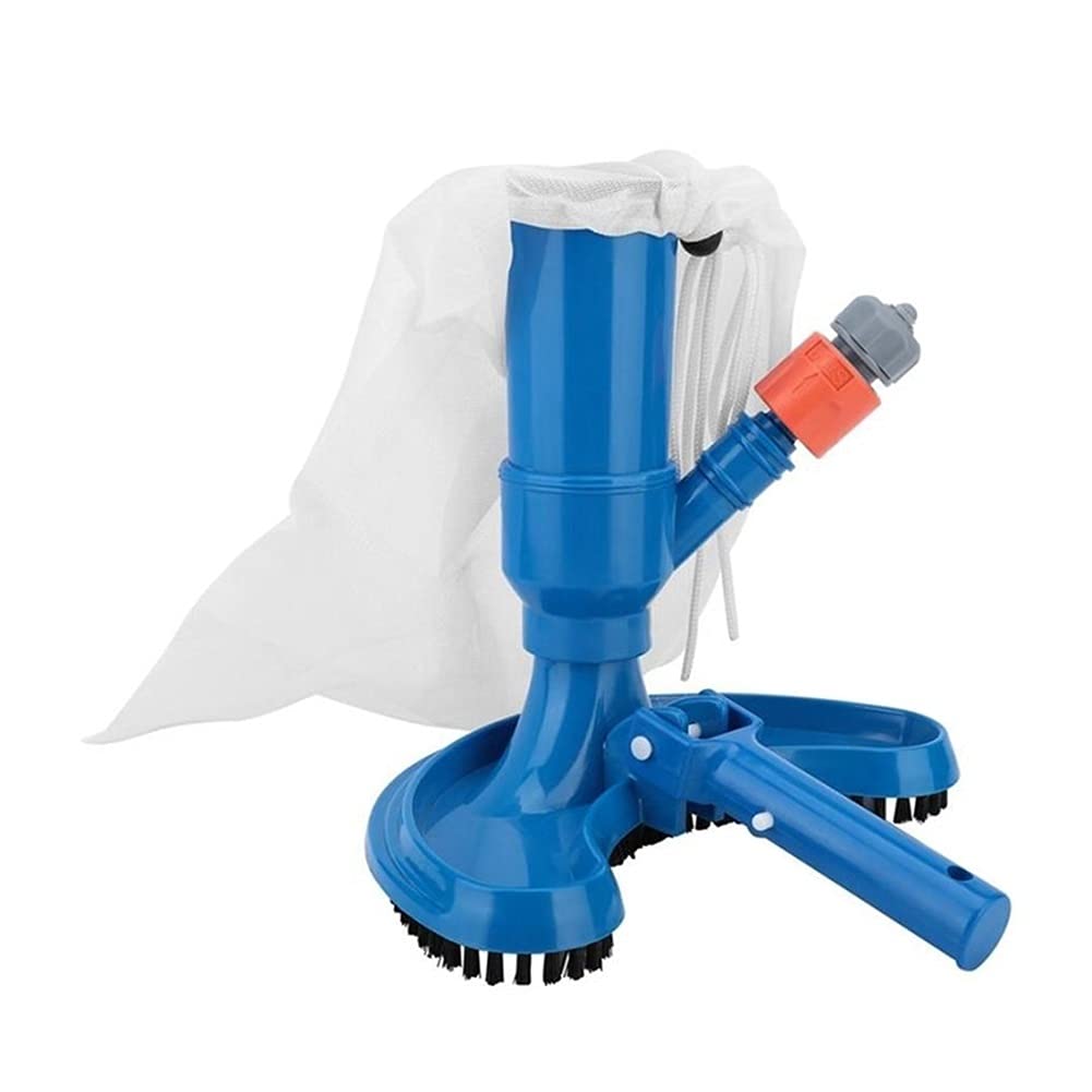 Pool Vacuum Cleaner for In-Ground Pools - Efficient Suction Head & Brush for Swimming Pools, Hot Springs & Fountains