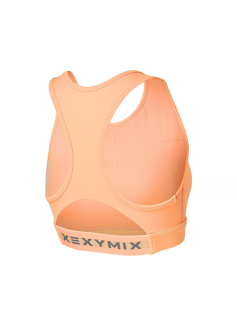 RX Black Label 360N Racerback Sports Bra Top for Women - High Support Workout, Yoga & Running Activewear