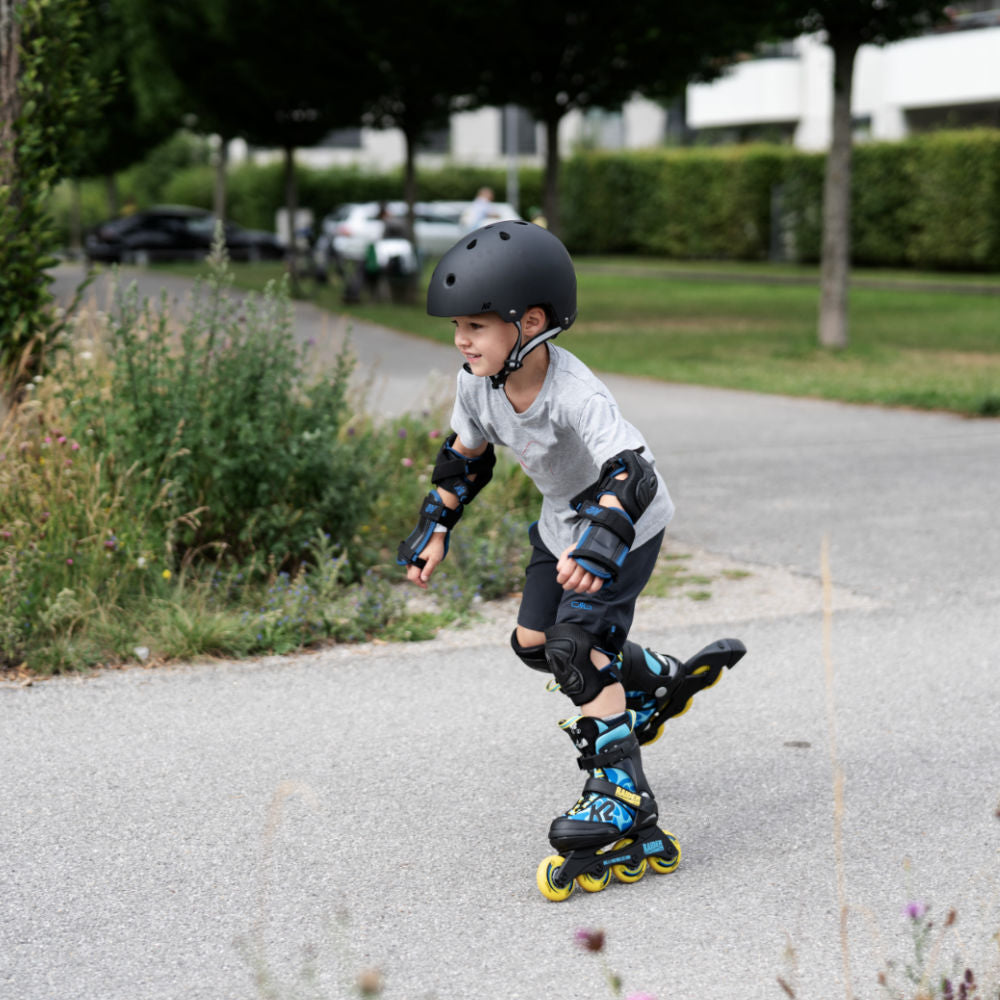 K2 Raider Pro 23 Junior Inline Skates for Kids - Youth Adjustable Rollerblades for Boys & Girls - Perfect for Outdoor Sports, Skating Rinks & Birthday Gifts