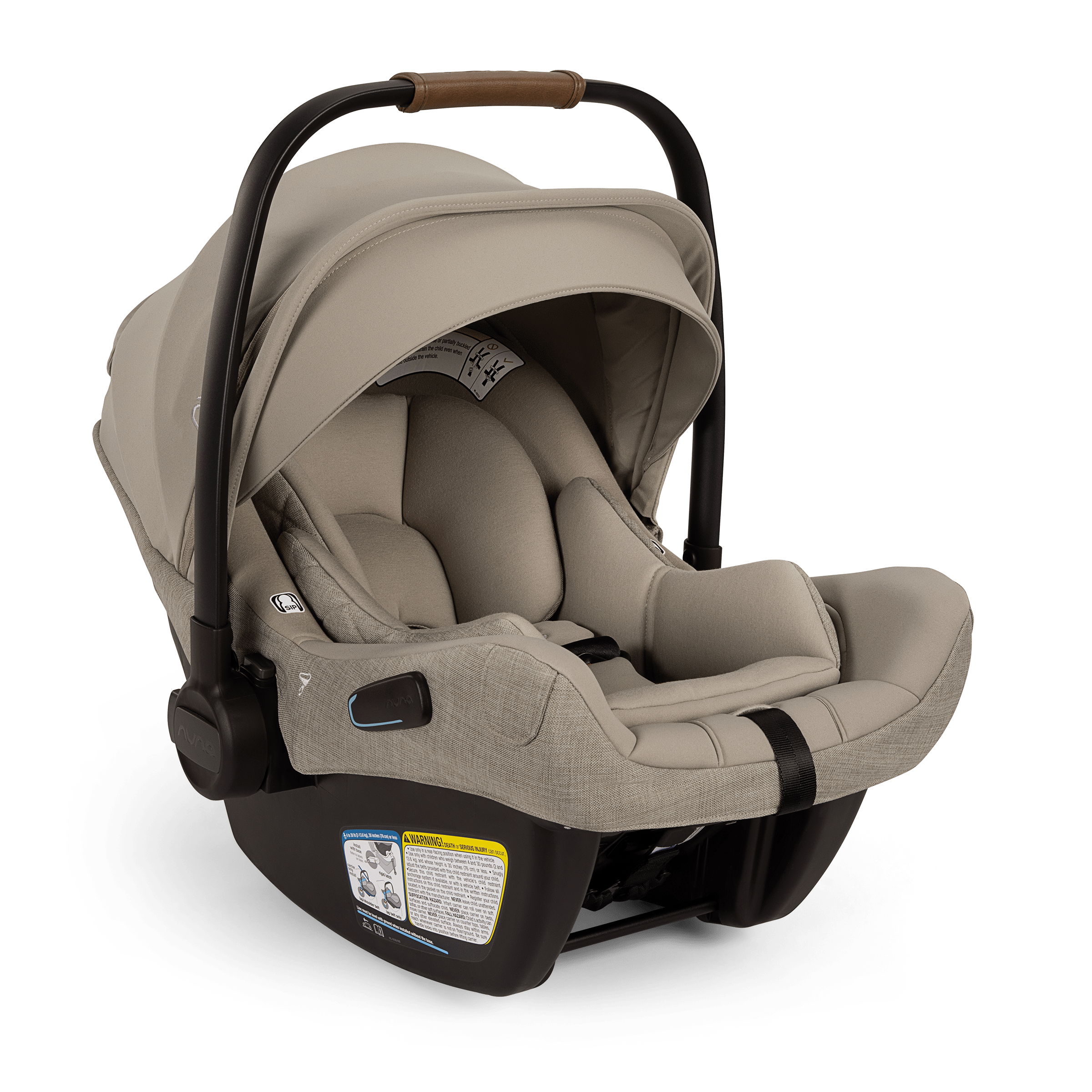 Nuna PIPA Aire RX Infant Car Seat with PIPA RELX Base - Lightweight & Safe Baby Car Seat for Newborns - Perfect for Travel, Daily Commutes & Family Road Trips