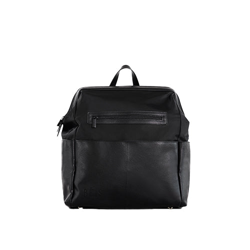 Premium Black Diaper Backpack for Moms - Waterproof, Spacious & Stylish Baby Essentials Organizer - Perfect for Travel, Daycare & On-the-Go Parenting