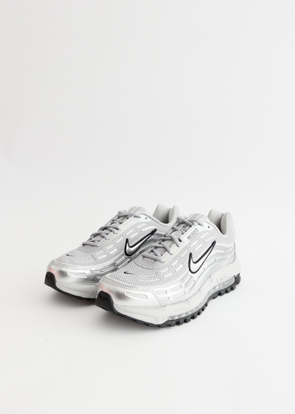 Nike Air Max TL 2.5 'Metallic Silver' Running Shoes for Men - Lightweight Comfortable Athletic Sneakers for Jogging, Gym Workouts & Casual Wear