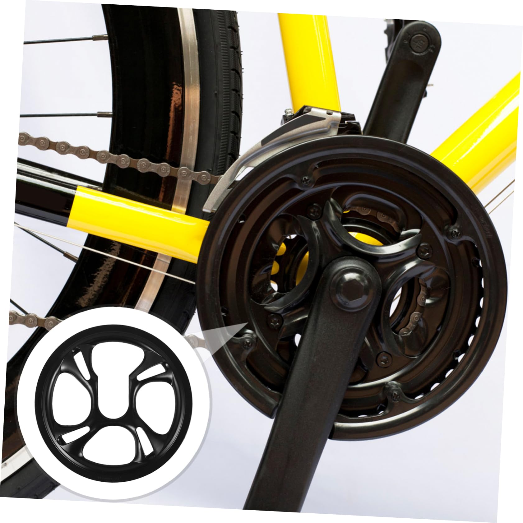 Bicycle Chain Cover - Durable Bike Chain Protector & Chainring Guard for Mountain, Road & Commuter Bikes - Perfect for Cycling, Commuting & Outdoor Adventures