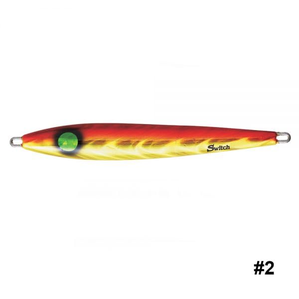 Hayabusa FS427 Jack Eye Switch Offshore Vertical Jig - Premium Saltwater Fishing Lure for Tuna, Grouper & Snapper - Perfect for Deep Sea & Offshore Angling Adventures