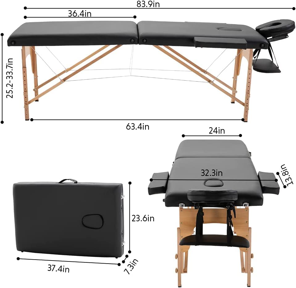 Professional Portable Massage Table - 84