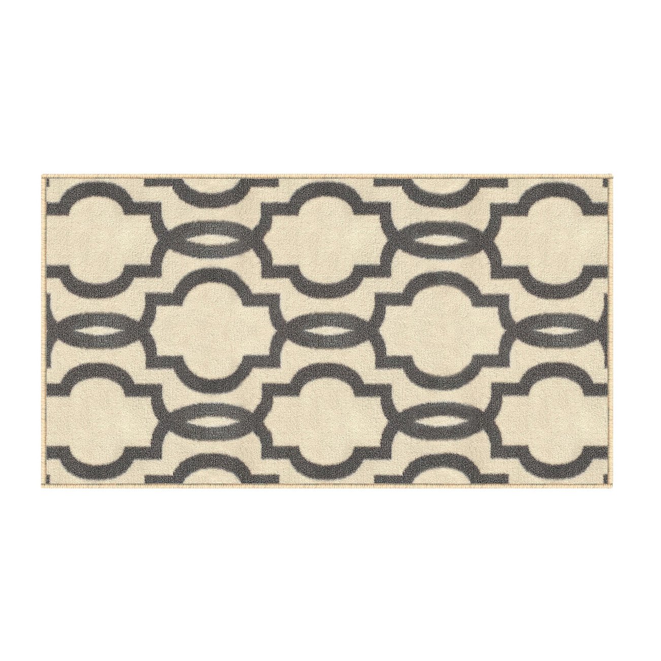 Non-Slip Moroccan Trellis Doormat 18