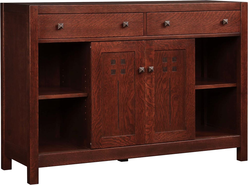 Highlands Entertainment Console - Modern TV Stand with Storage for Living Room, Bedroom & Home Theater | Stylish Media Center for TVs up to 65