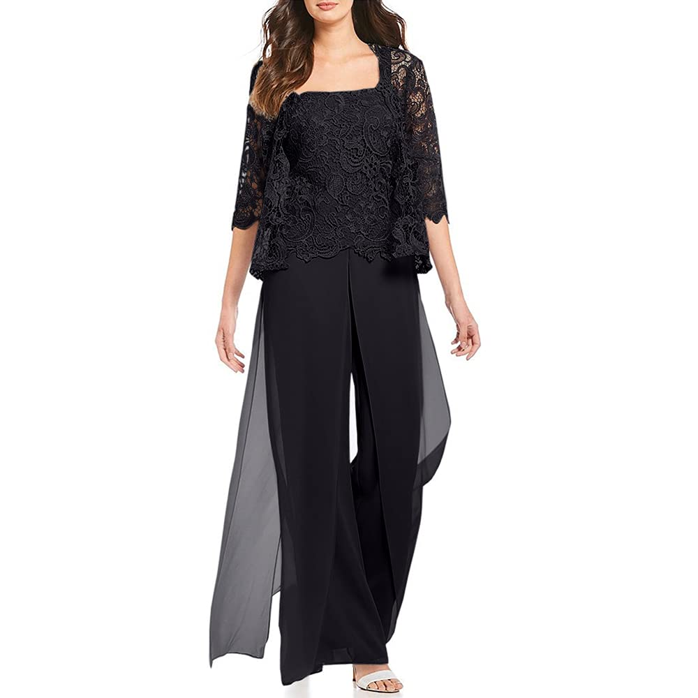 Zongqiven Women's Mother of the Bride Pant Suit Set - Elegant Wedding Guest Outfit, Formal Evening Dress for Special Occasions, Church Ceremonies & Gala Events