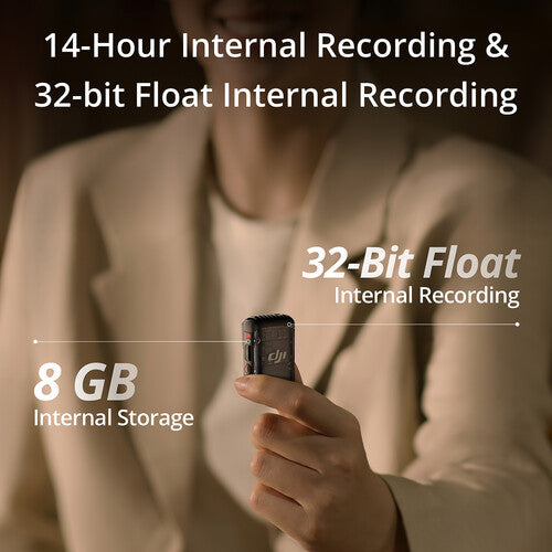 DJI MIC 2 Wireless Microphone Kit with 2 Transmitters & 1 Receiver - Portable Charging Case Included for Vlogging, Live Streaming & Content Creation
