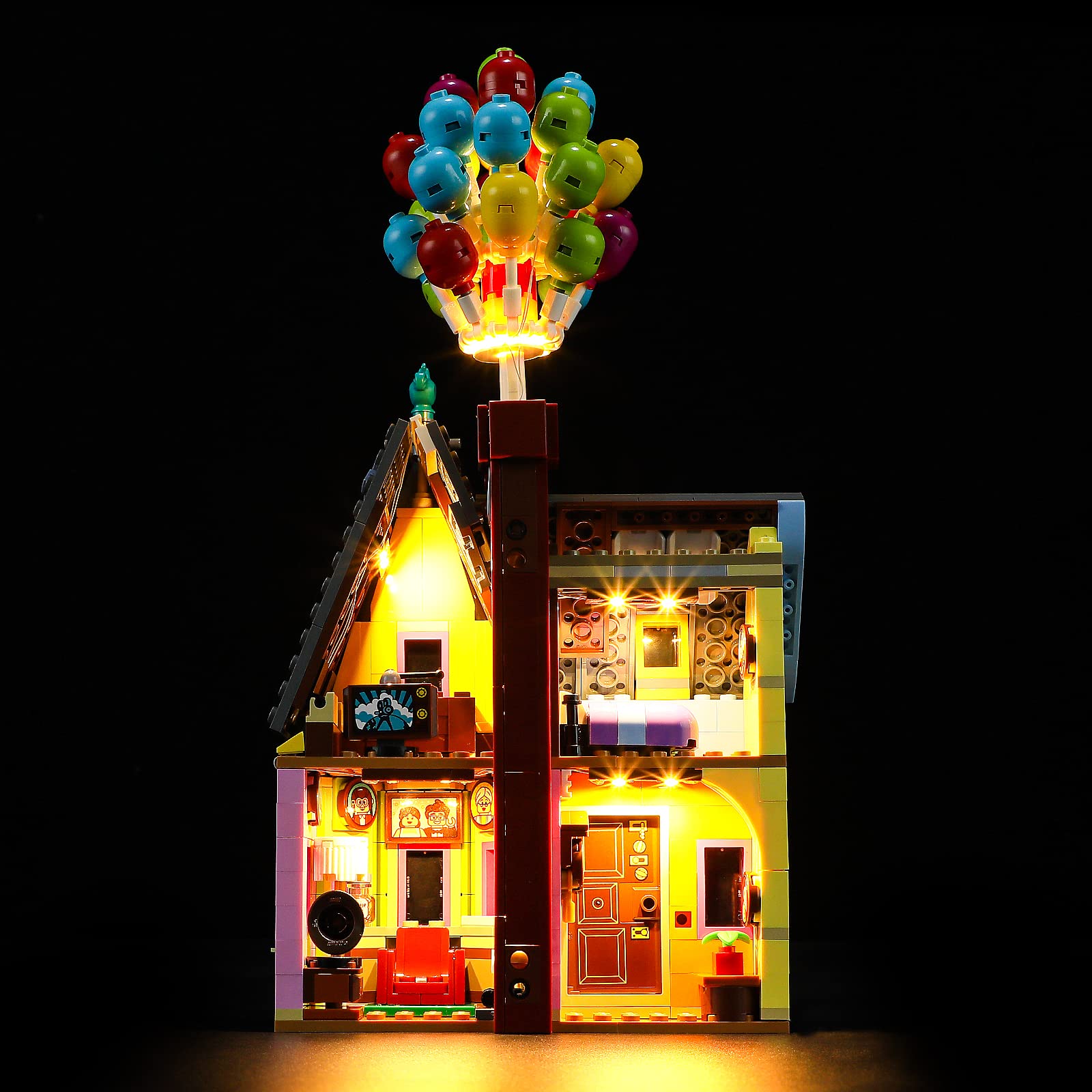 GEAMENT LED Light Kit for Disney Lego Up House 43217 - Compatible with Building Blocks (Model Not Included) - Perfect for Home Decoration, Gift Giving, and Lego Display Enhancement