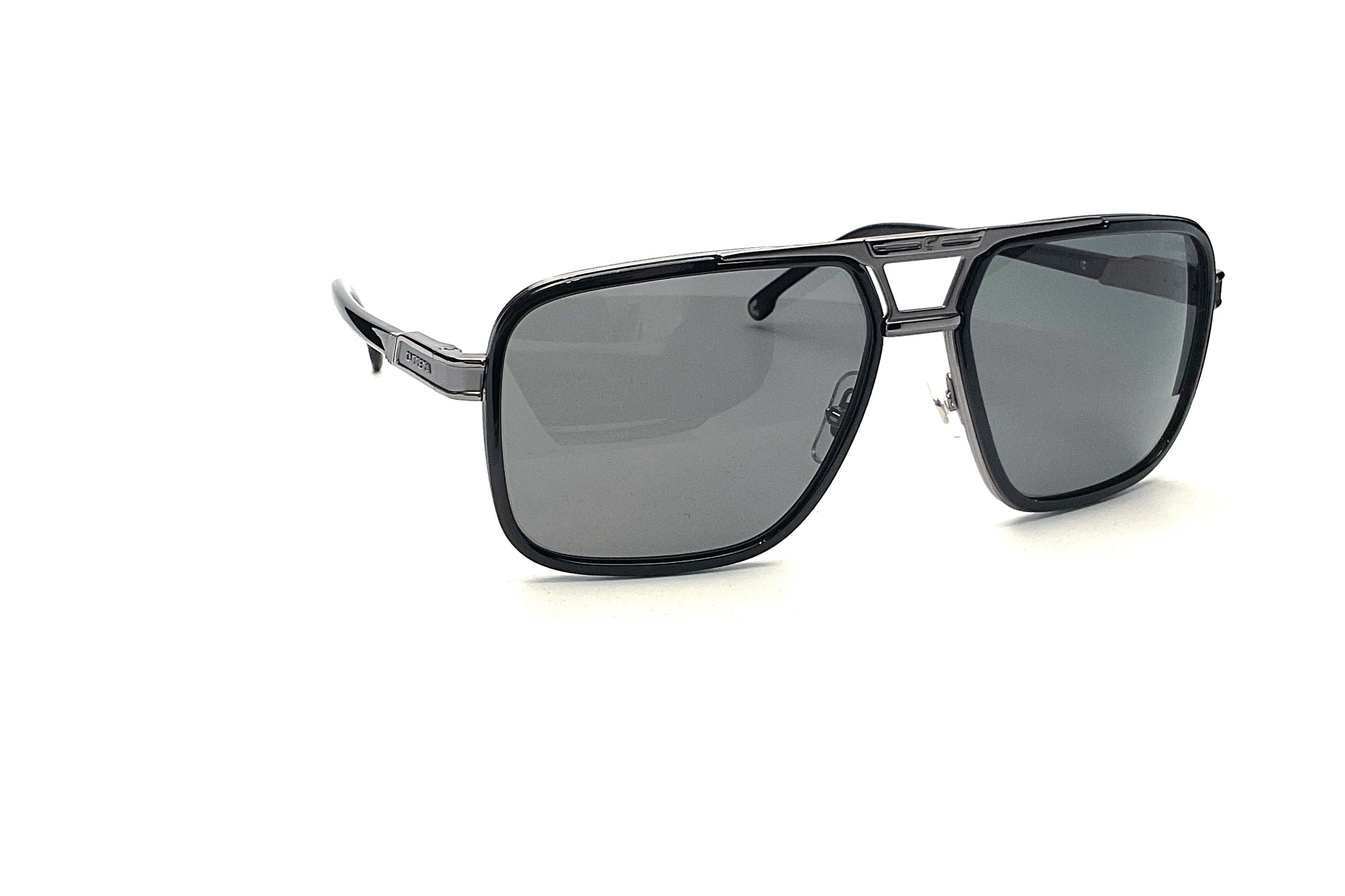 Carrera 1071/S Sunglasses - Black Dark Ruthenium Frame for Men & Women | UV Protection, Fashion Eyewear for Driving, Outdoor & Daily Use
