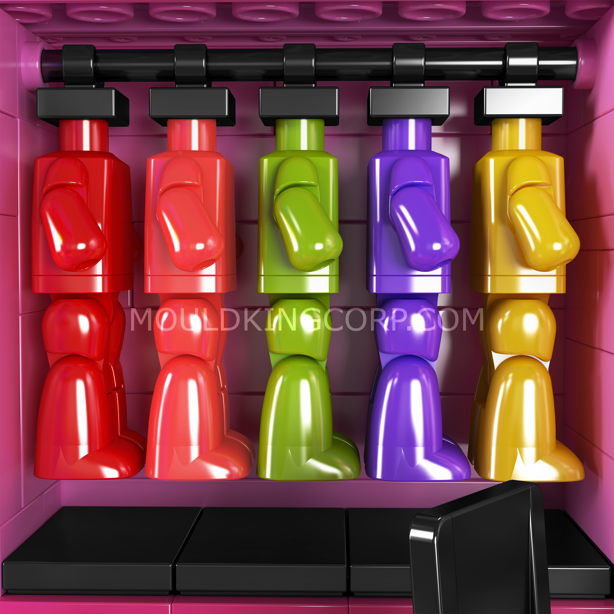 Mould King 24035 Makeup Day Building Block Set - 366 PCS Creative DIY Cosmetic Toy for Girls | Perfect Gift for Birthday, Christmas & Pretend Play Beauty Salon