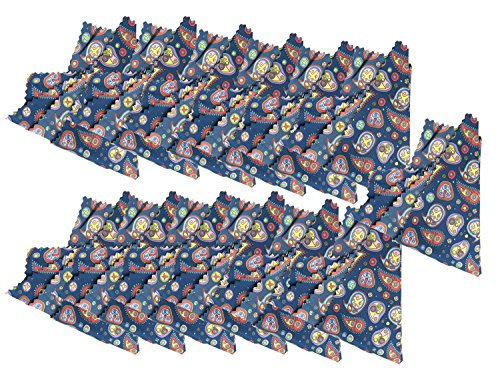 Blue Paisley 13 Pack