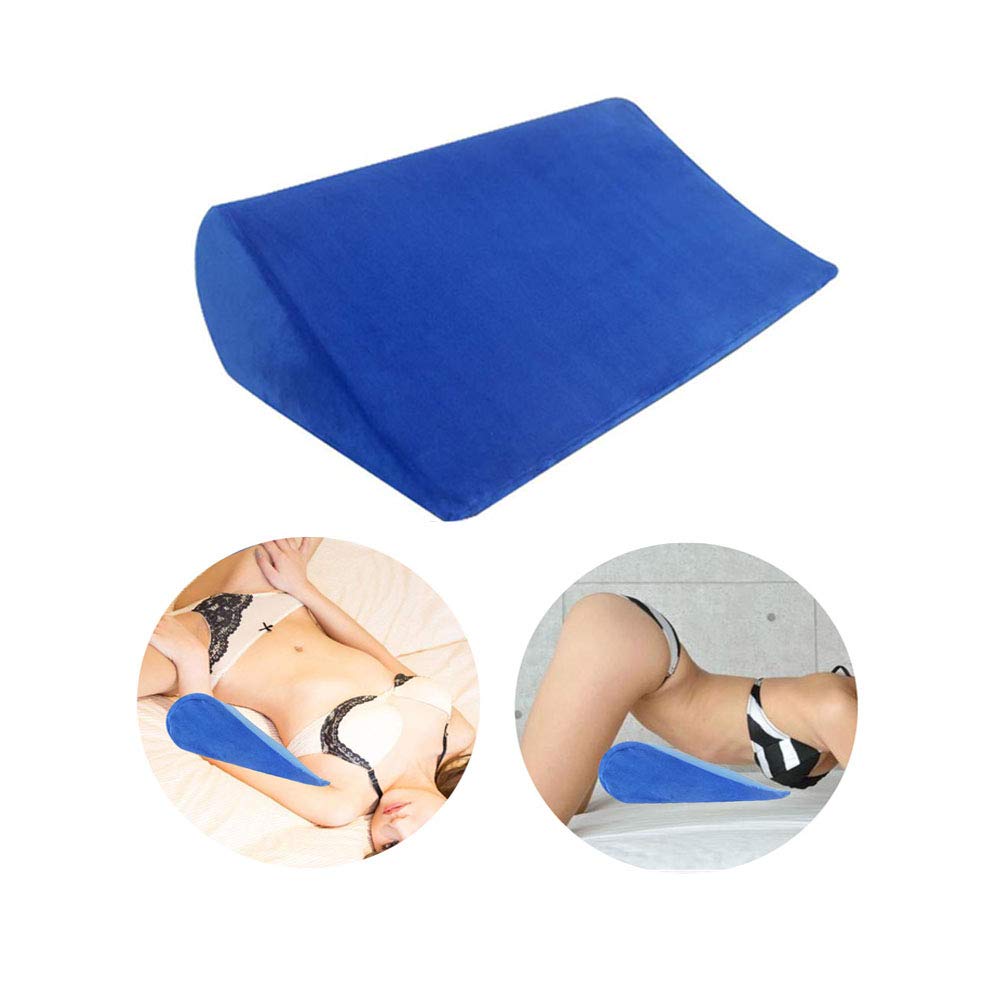 **Best Sex Pillows for Adults - Firm Wedge Pillow for Deeper Penetration & Intimate Positions - Couples Positioning Aid & Support Cushion - Perfect for Bedroom, Massage, and Relaxation**