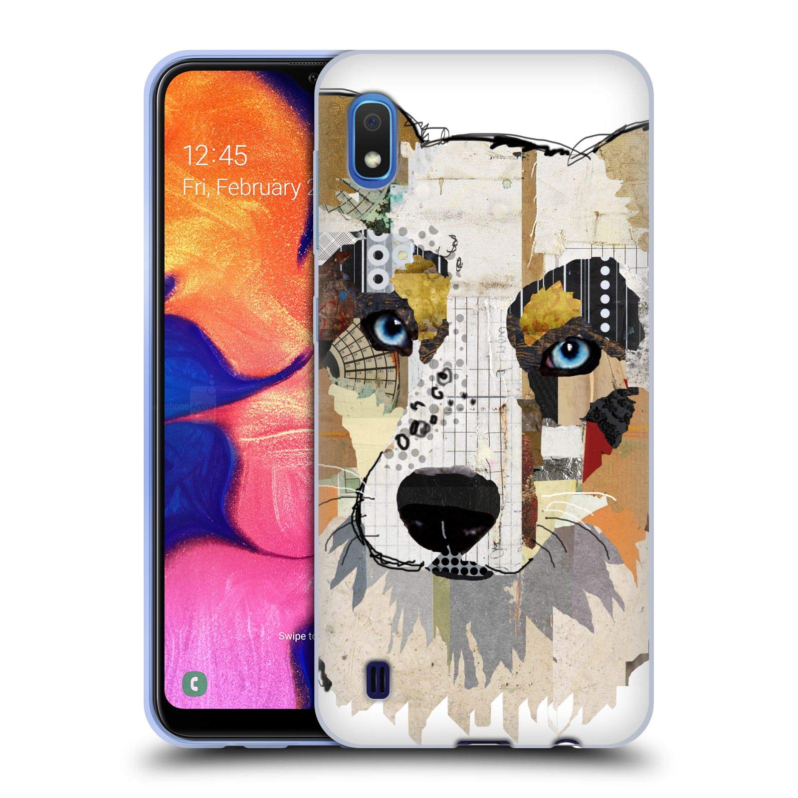 Official Michel Keck Australian Shepherd Dogs Soft Gel Case for Samsung Galaxy A10 (2019) | Durable & Stylish Phone Protection for Everyday Use