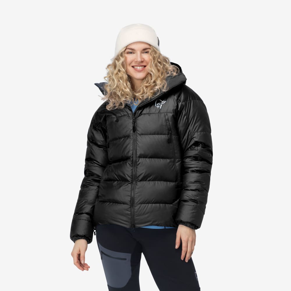 Norrona Trollveggen Down 850 Jacket - Women's Lightweight Insulated Winter Coat for Hiking, Skiing & Outdoor Adventures