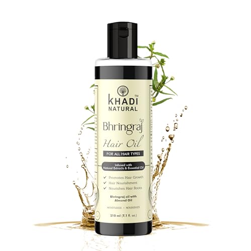 MG Bhringraj Hair Oil - 210ml | Natural Herbal Hair Growth Treatment | Strengthens Hair & Improves Scalp Health | Perfect for Dry, Damaged Hair & Daily Hair Care Routine