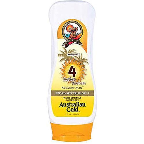 Australian Gold Sunscreen Lotion SPF 30 - 8 oz Broad Spectrum UVA/UVB Protection - Water Resistant & Reef Safe - For Beach, Pool & Outdoor Activities