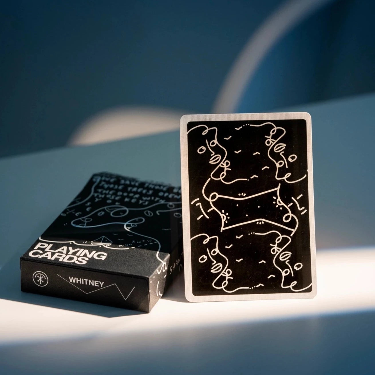 Shantell Martin Playing Cards by Theory11 - Premium Black Deck for Card Games, Magic Tricks & Collectibles | Unique Art Design for Poker, Bridge & Cardistry Enthusiasts