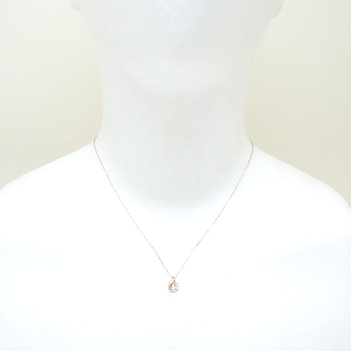 4℃ Diamond Necklace 18K Pink Gold for Women - Elegant Jewelry Gift for Anniversary, Valentine's Day & Special Occasions