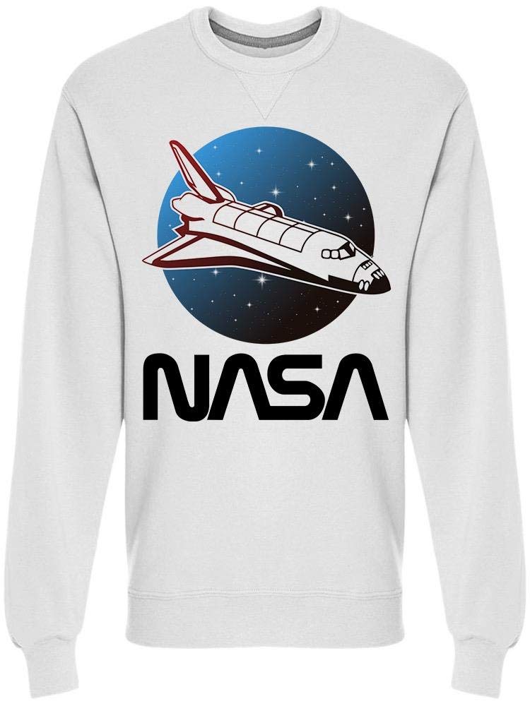 NASA Going Back Home Men's Sweatshirt - Retro Space Graphic Hoodie for Astronaut Fans & Science Lovers | Casual Wear, Street Style, Gift for Space Enthusiasts