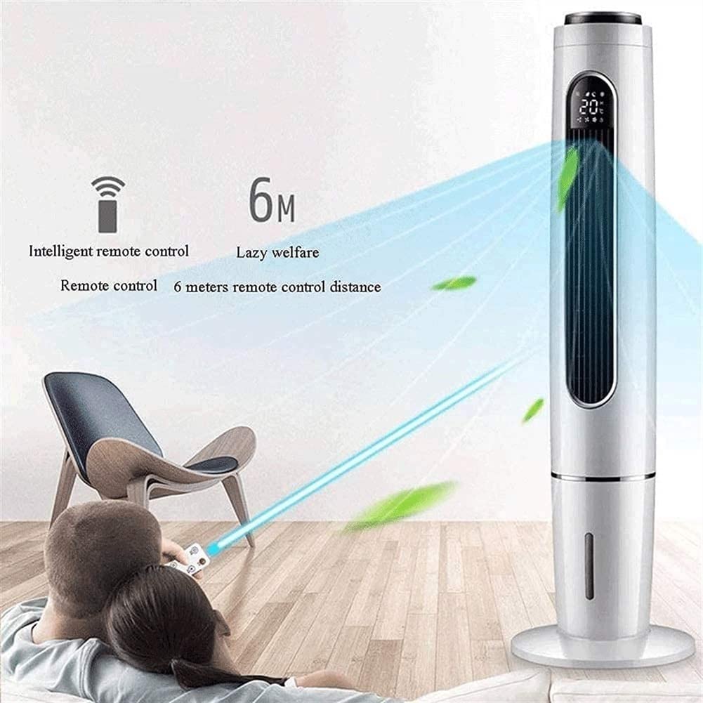 Bladeless Tower Fan with Remote - Quiet, Portable Oscillating Floor Fan with 12H Timer for Bedroom, Living Room & Office | Space-Saving Cooling Solution for Home & Workspace