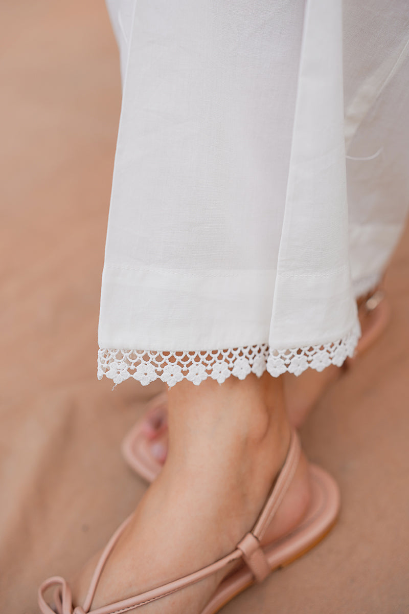 Elegant Lace Trousers for Women - Stylish High Waist Flared Pants for Casual & Office Wear | Perfect for Parties, Dates & Work