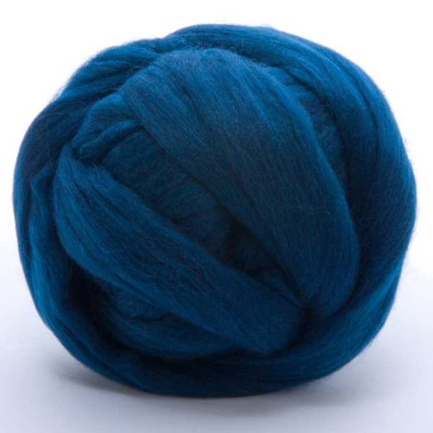 DIRUNEN Merino Wool Yarn - Super Chunky Knitting Yarn for Arm Knitting, Giant Blankets & Throws (Peacock Blue, 4.4 lbs) - Perfect for DIY Home Decor, Cozy Winter Projects & Handmade Gifts