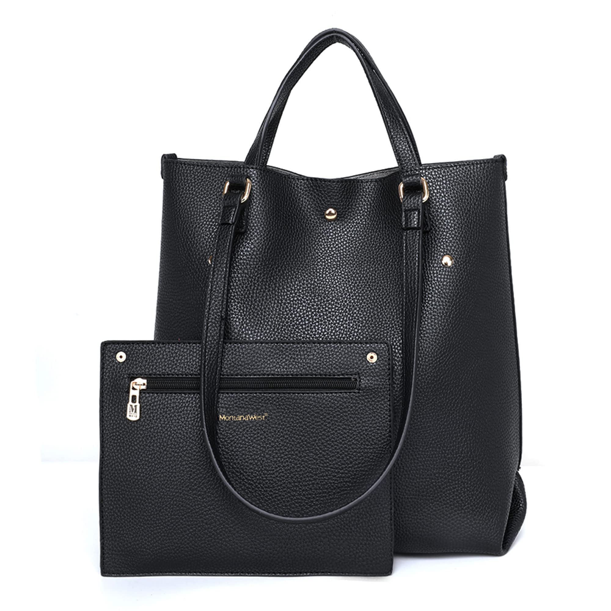 Montana West Women's Large Tote Bag - Stylish Top Handle Satchel Purse with Shoulder Strap for Work, Travel & Everyday Use