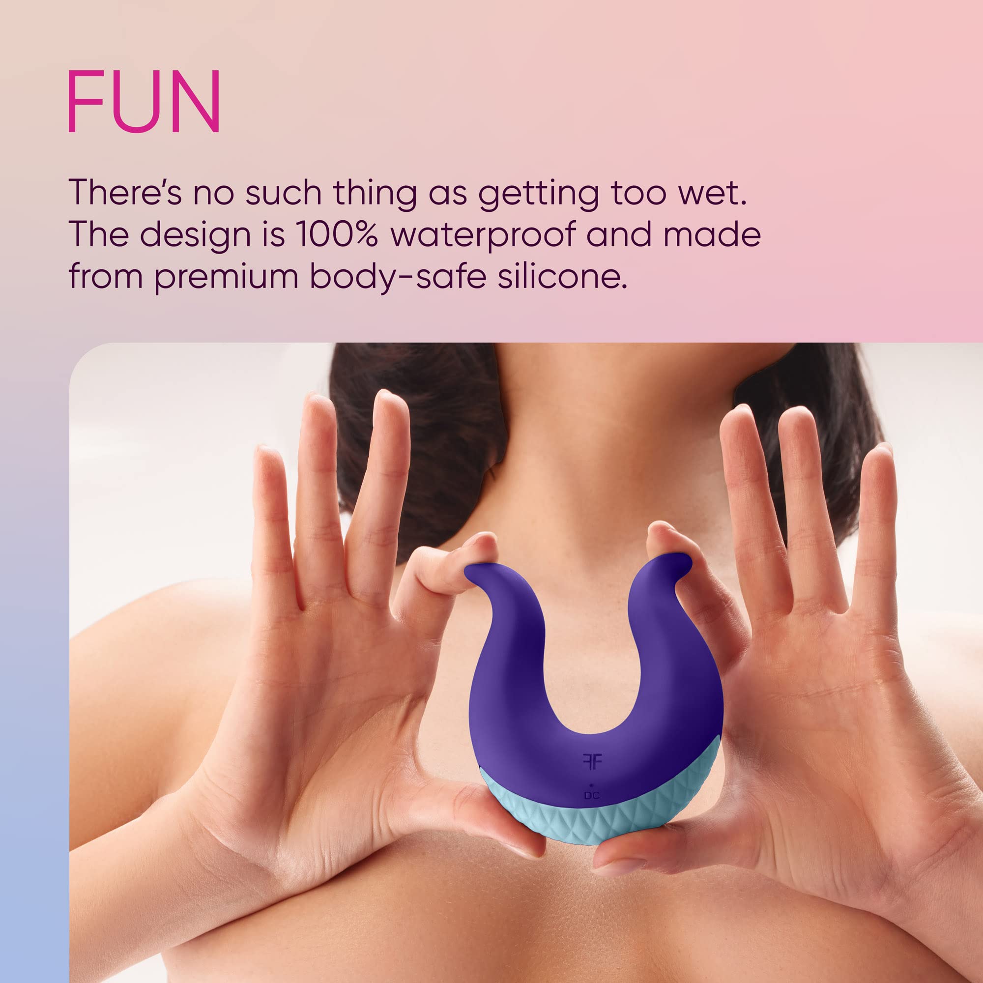 Premium Soft Silicone Clitoral Vibrator for Women - 10 Powerful Vibration Modes, 100% Waterproof & USB Rechargeable - Perfect for Solo Play or Couples Intimacy - Purple Adult Sex Toy for Enhanced Pleasure & Sensual Massage