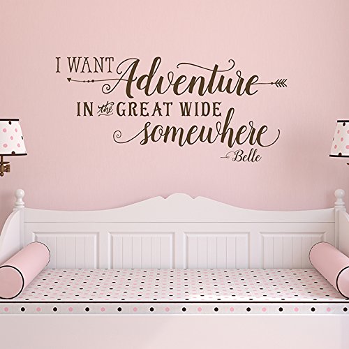 Beauty and The Beast Adventure Decal - Nursery Wall Decor for Kids' Rooms